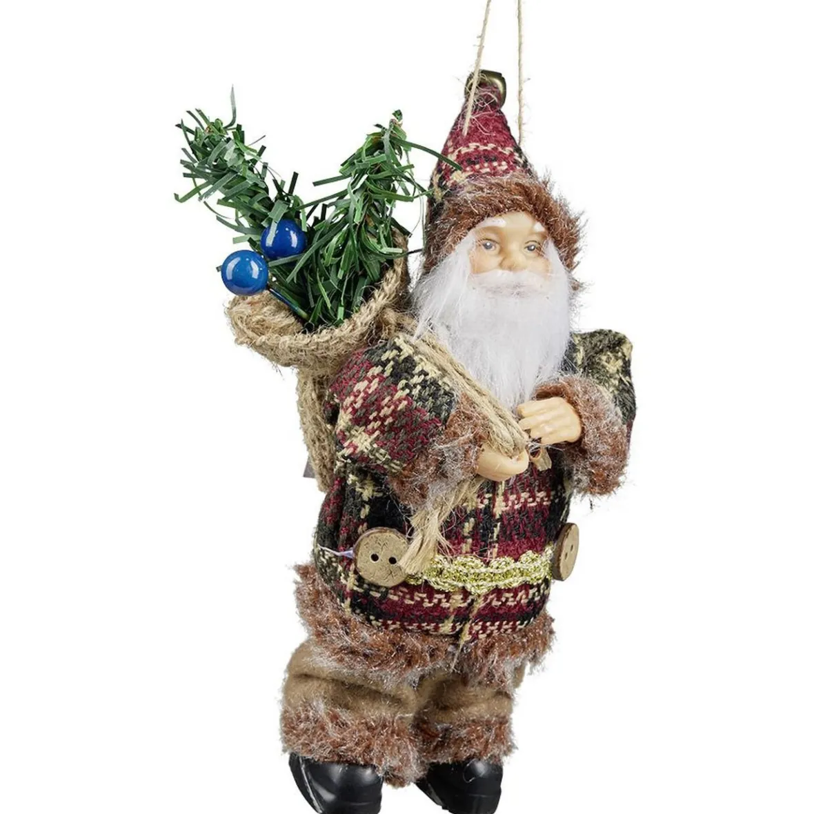 Décoration Père Noël debout H18 cm-Gifi New