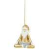 Décoration Père Noël Yoga à suspendre-Gifi Discount