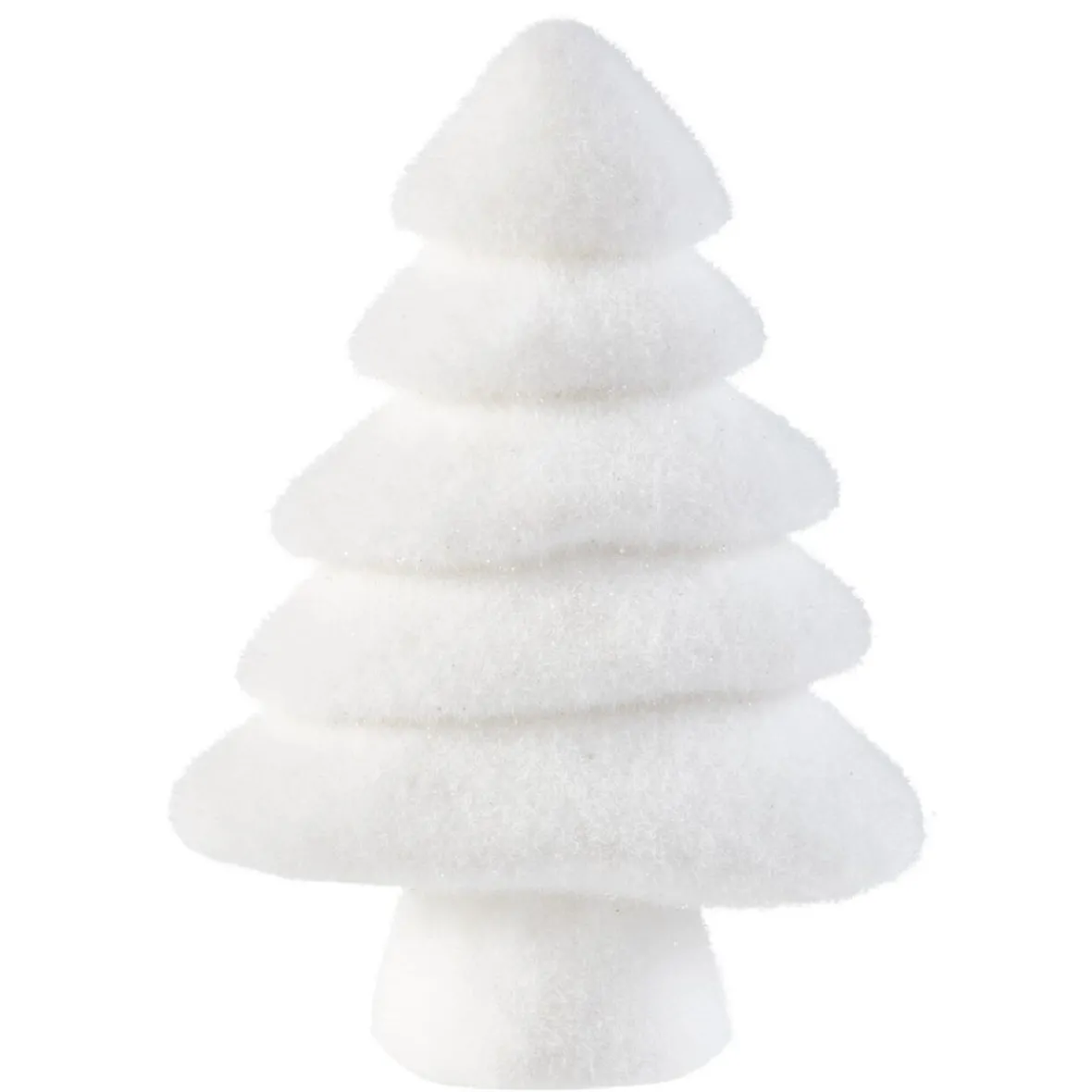 Décoration sapin de Noël blanc-Gifi