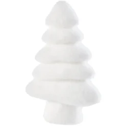 Décoration sapin de Noël blanc-Gifi