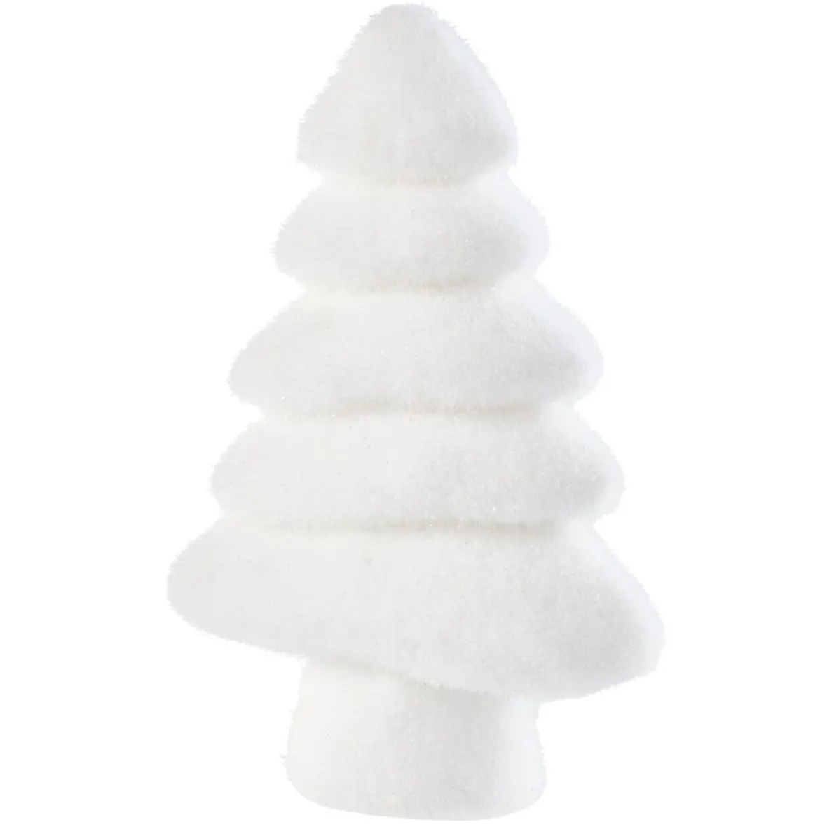 Décoration sapin de Noël blanc-Gifi