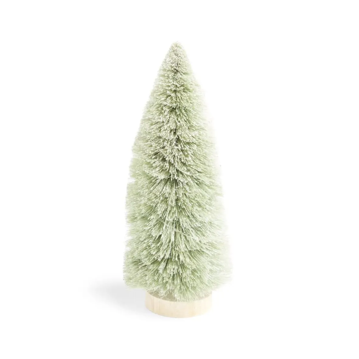 Décoration sapin vert lumineux LED blanc chaud H24cm à piles-Gifi Hot