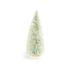 Décoration sapin vert lumineux LED blanc chaud H16cm à piles-Gifi
