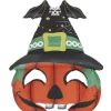 Demi masque citrouille Halloween enfant-Gifi Discount
