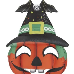 Demi masque citrouille Halloween enfant-Gifi Discount