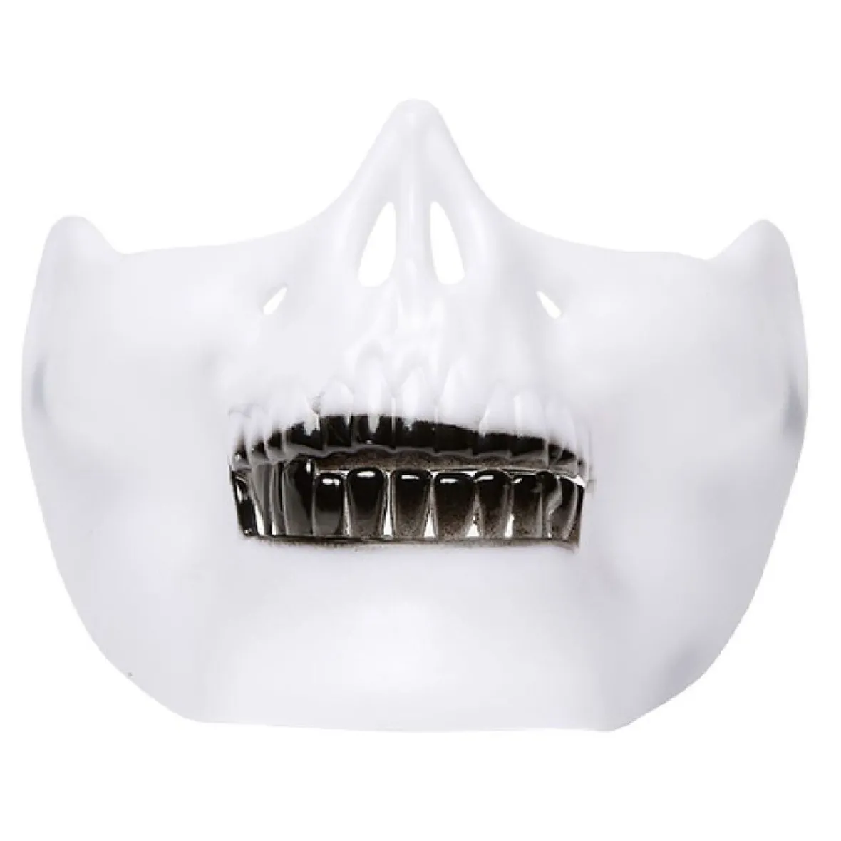 Demi masque de squelette en plastique-Gifi Hot