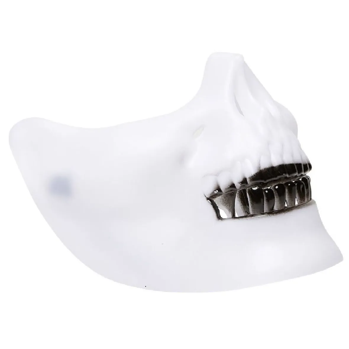 Demi masque de squelette en plastique-Gifi Hot