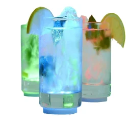 Dessous de verre lumineux à LED-Gifi Sale