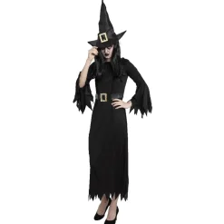 Déguisement adulte authentique sorcière-Gifi New