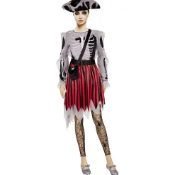 Déguisement adulte femme Halloween pirate Taille M-Gifi Clearance