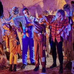 Déguisement adulte fermier assassin chemise et salopette taille unique-Gifi Online