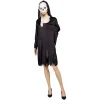 Déguisement adulte Halloween squelette robe et masque à tenir Taille M-Gifi Hot