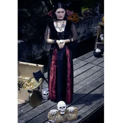 Déguisement adulte Halloween vampire robe-Gifi Clearance