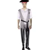 Déguisement adulte Halloween pirate tshirt pantalon Taille S-Gifi Best