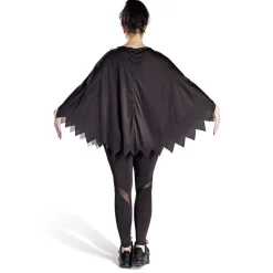 Déguisement adulte Halloween squelette poncho - Taille unique-Gifi Sale