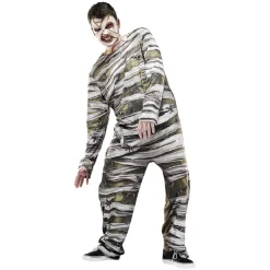 Déguisement adulte momie déchirée Halloween-Gifi Online