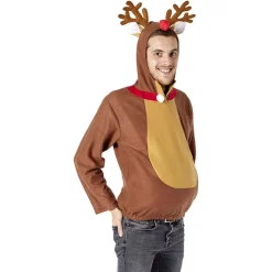 Déguisement adulte pull Renne marron-Gifi Best