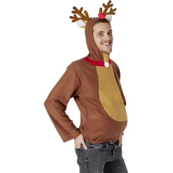 Déguisement adulte pull Renne marron-Gifi Best