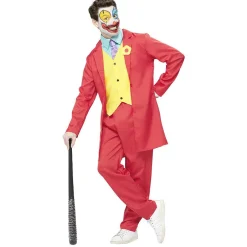 Déguisement Clown scary adulte taille M/L-Gifi