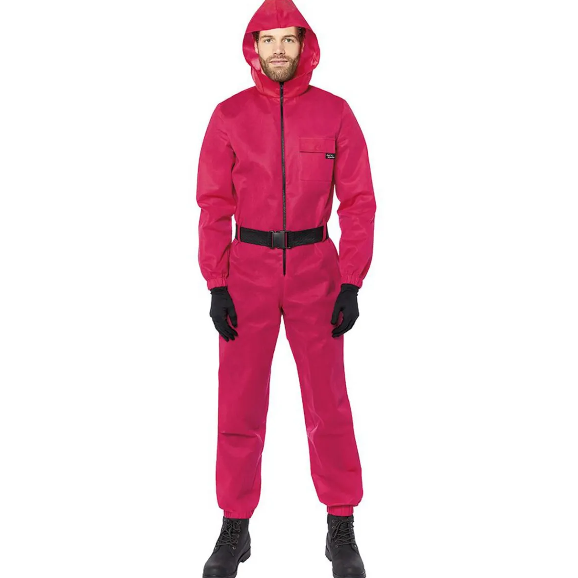 Déguisement combinaison Squid Game rouge Taille M-Gifi Sale