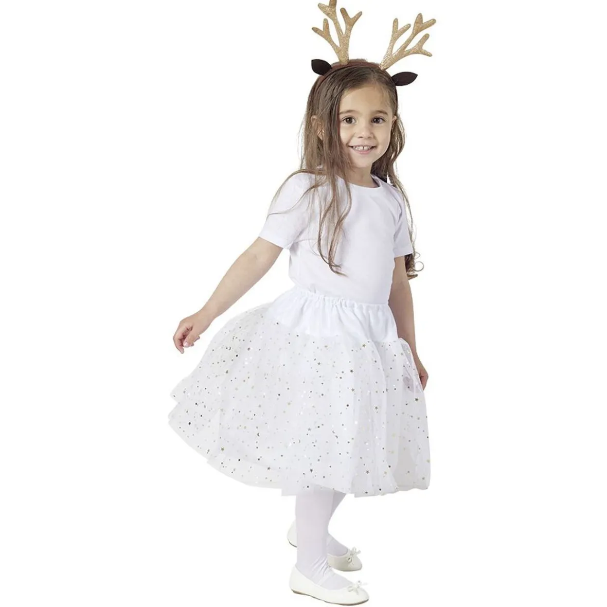 Déguisement de Noël enfant serre-tête et tutu-Gifi Hot