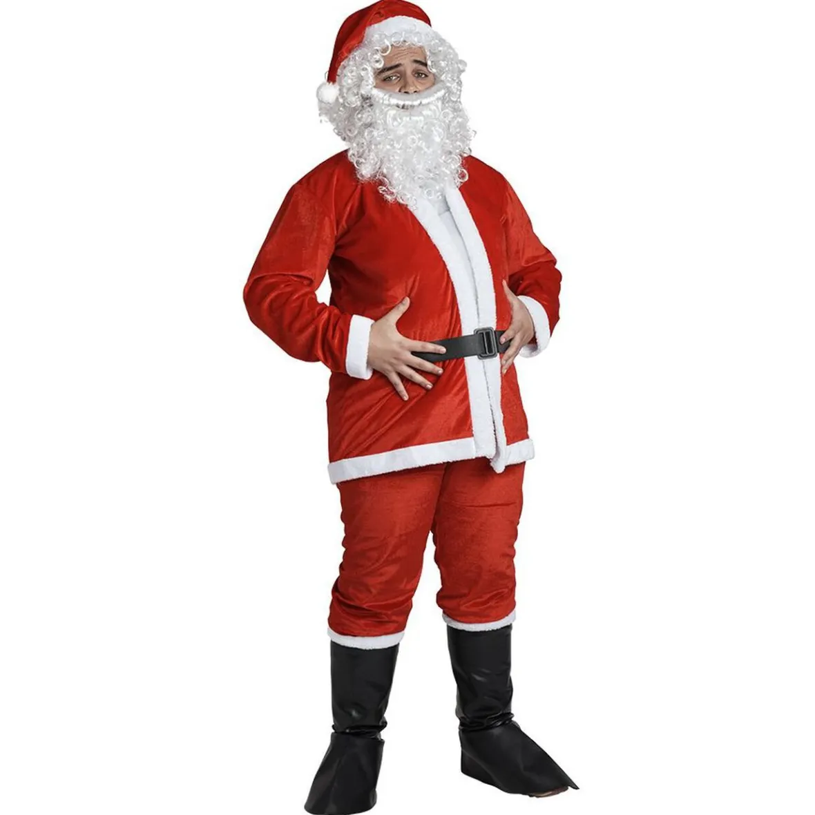 Déguisement de Père Noël 7 pièces en velours-Gifi Sale