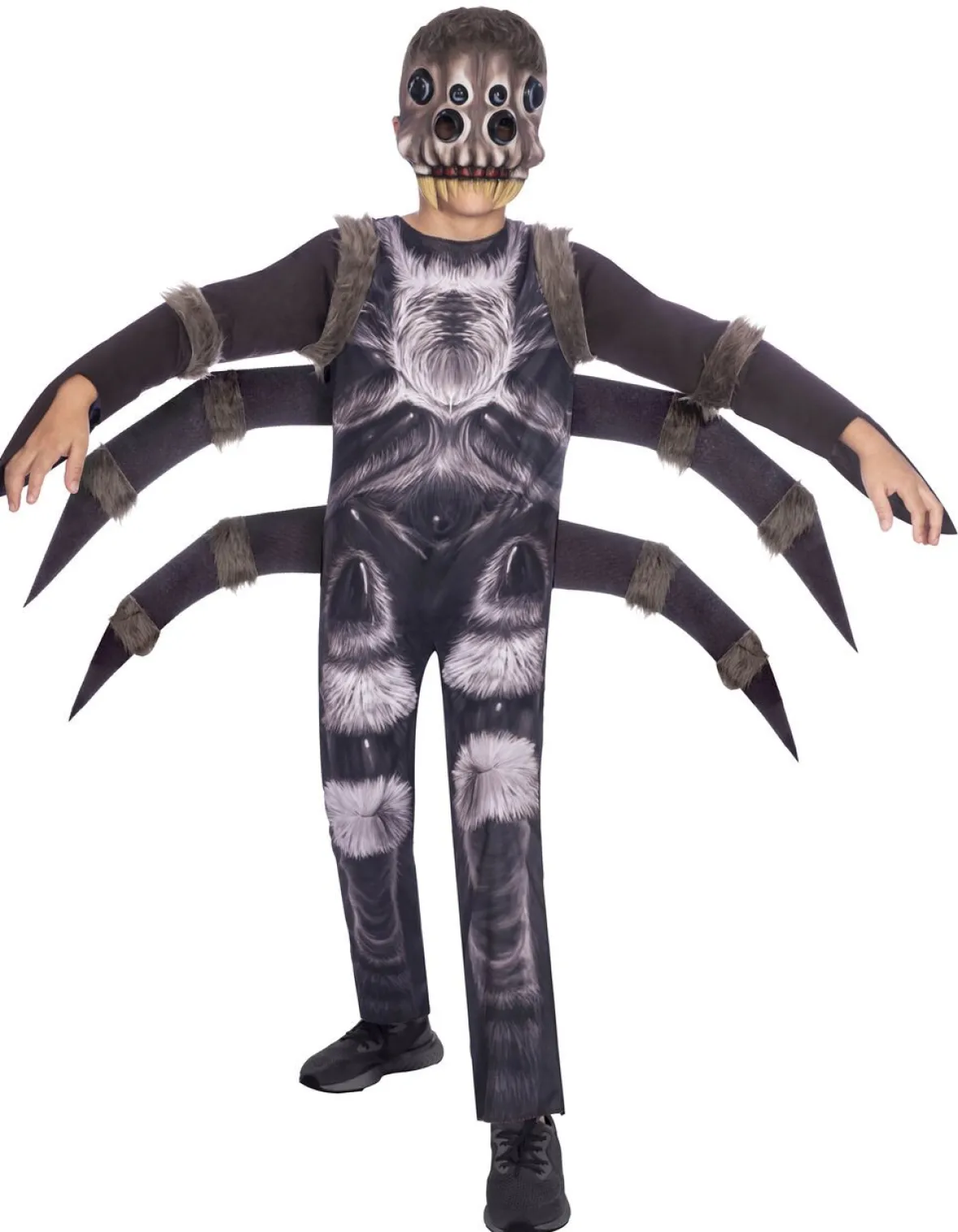 Déguisement enfant araignée Halloween 7 à 10 ans-Gifi Discount