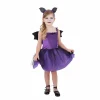 Déguisement enfant Batgirl chauve-souris Halloween 4/6 ans-Gifi Discount