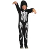 Déguisement enfant combinaison squelette Halloween 7/10 ans-Gifi Sale