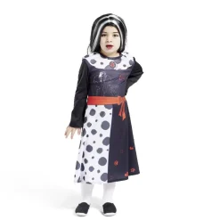 Déguisement enfant Cruella robe 7/8 ans-Gifi Clearance