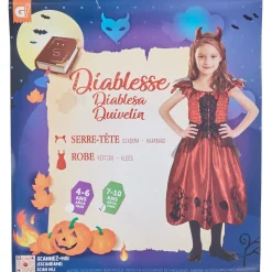 Déguisement enfant diablesse 4/6 ans-Gifi Hot