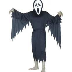 Déguisement enfant fantôme Scream Halloween 7/10 ans-Gifi Discount