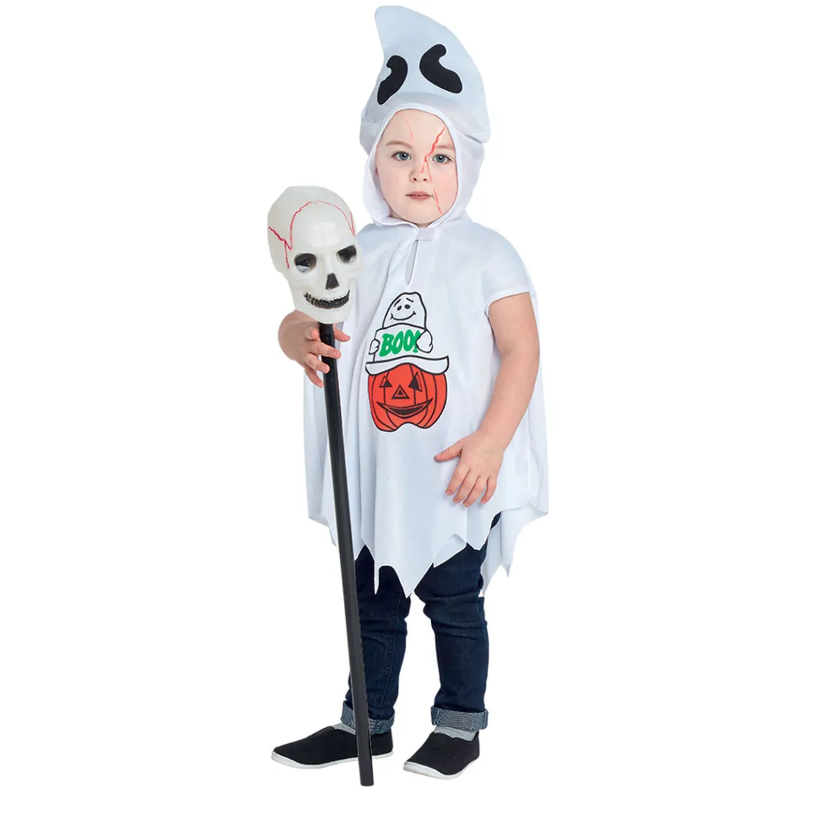 Déguisement enfant fantôme Halloween 3 à 4 ans-Gifi New