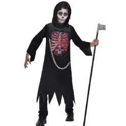 Déguisement enfant faucheur Halloween 11/14 ans-Gifi Online