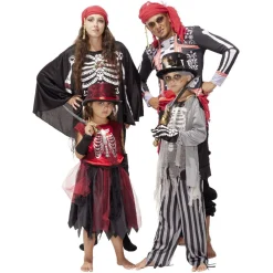 Déguisement enfant Halloween pirate robe 11/14 ans-Gifi Discount
