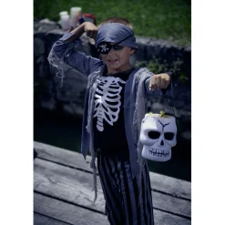 Déguisement enfant Halloween costume pirate zombie 7/10 ans-Gifi Online