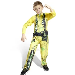 Déguisement enfant Halloween zombie radioactif 7/10 ans-Gifi Hot