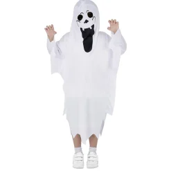 Déguisement enfant Halloween fantôme cagoule et tunique 7/10ans-Gifi Sale