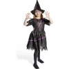 Déguisement enfant Halloween sorcière robe chapeau 4/6ans-Gifi Sale