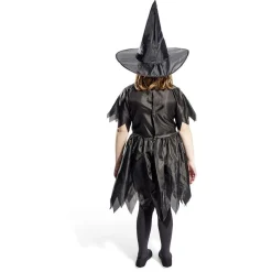 Déguisement enfant Halloween sorcière robe chapeau 4/6ans-Gifi Sale