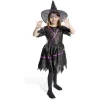 Déguisement enfant Halloween sorcière robe chapeau 11/14ans-Gifi