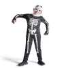 Déguisement enfant Halloween squelette combinaison et cagoule 4/6ans-Gifi Online