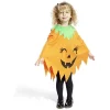 Déguisement enfant Halloween citrouille poncho orange - Taille unique-Gifi New