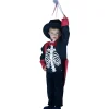Déguisement enfant magicien squelette-Gifi Online