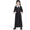 Déguisement enfant Mercredi Addams robe et col 7/10 ans-Gifi New