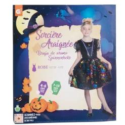 Déguisement enfant reine araignée 7/10 ans-Gifi New