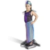 Déguisement enfant sirène robe et serre-tête noir et violet 11/14ans-Gifi New