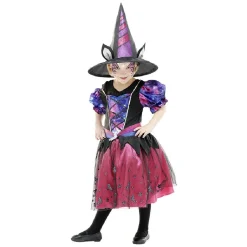Déguisement enfant sorcière licorne Halloween 7 à 10 ans-Gifi Outlet