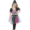 Déguisement enfant squelette robe Halloween 7 à 10 ans-Gifi Online