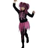 Déguisement enfant squelette rose Halloween 7 à 10 ans-Gifi Sale